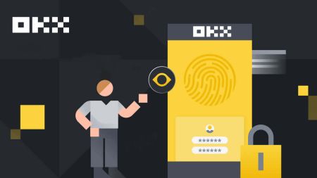 Cách đăng nhập và xác minh tài khoản trong OKX